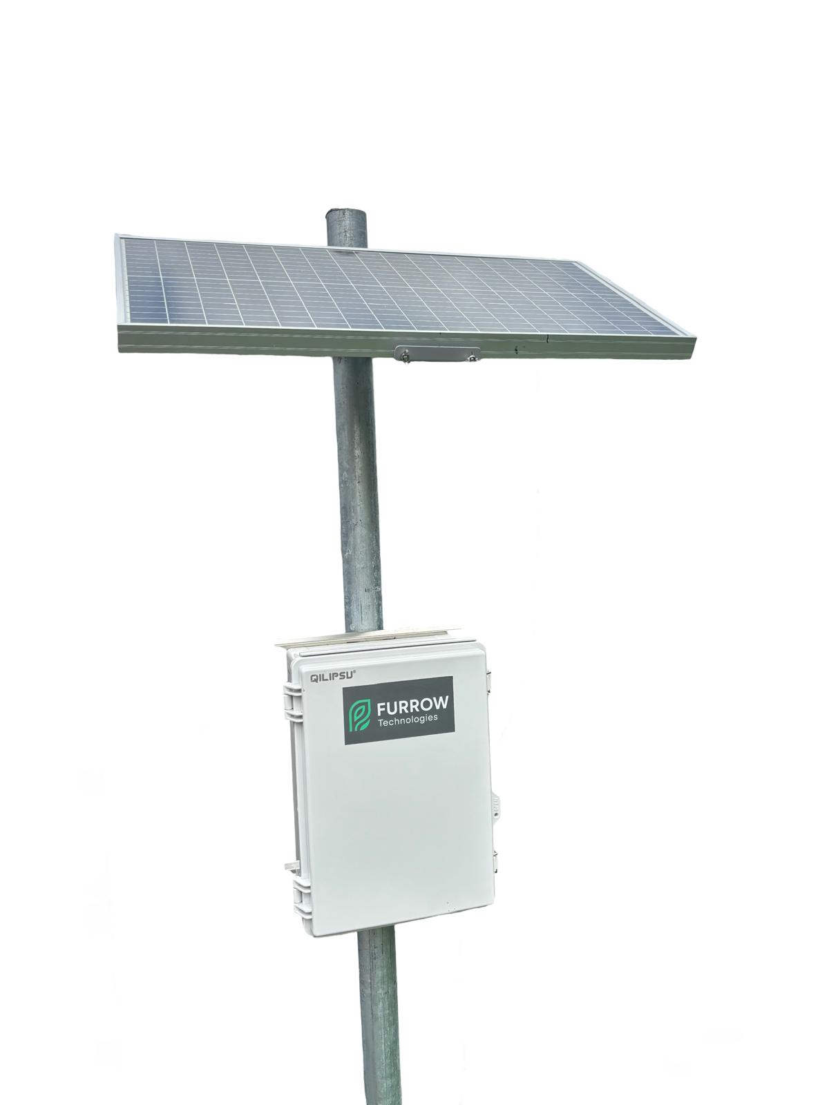 Field Node with solar panel